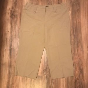 Khaki Capris